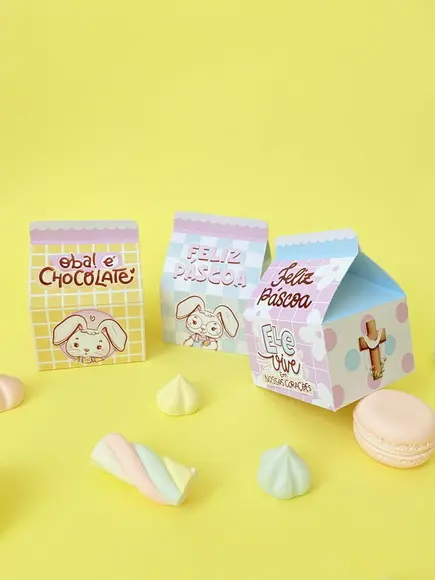 Caixa Mini Milk Páscoa
