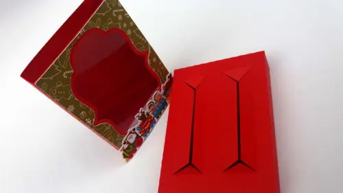 Caixa para 2 batons Natal