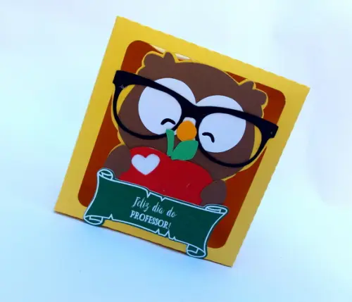 Caixa para 4 doces Dia dos Professores