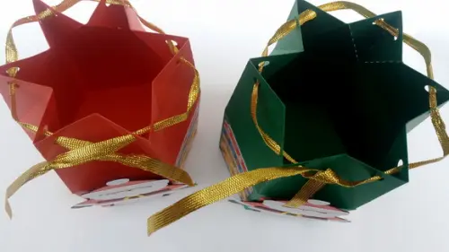 Caixa para mini panetone
