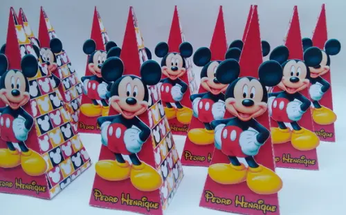 Caixa Pirâmide Mickey