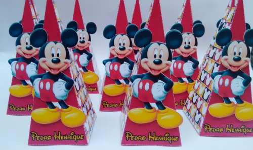 Caixa Pirâmide Mickey
