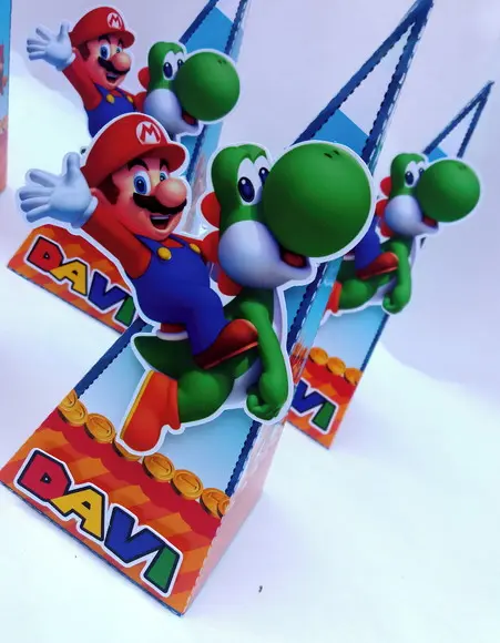 Caixa Pirâmide Super Mario