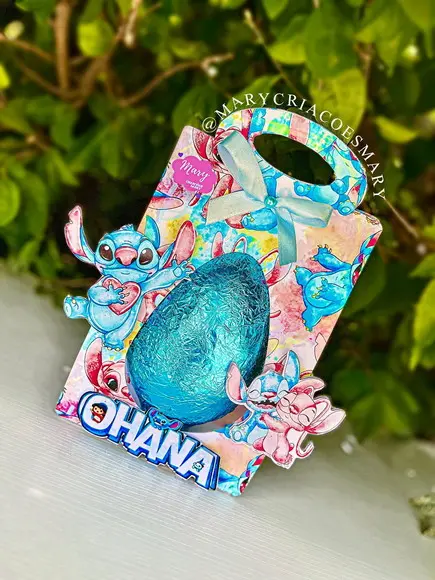 Caixas (sacolinha) Personalizadas para Ovo de Pascoa 250g