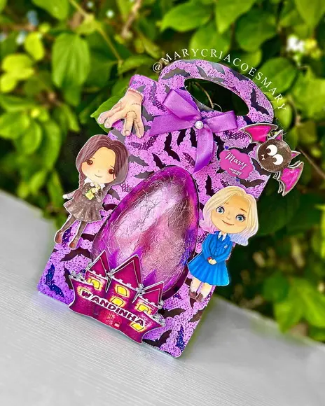 Caixas (sacolinha) Personalizadas para Ovo de Pascoa 250g