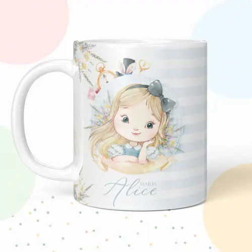 Caneca de Polímero Alice