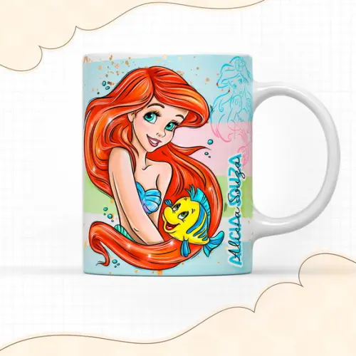 Caneca de Polímero Ariel