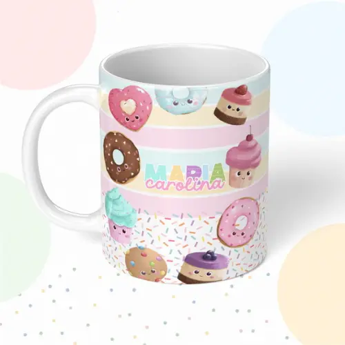 Caneca de Polímero Candy