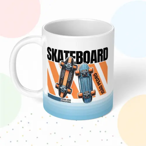 Caneca de Polímero Skate
