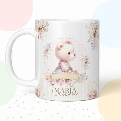 Caneca de Polímero Ursinha