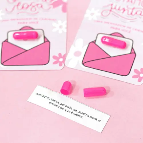Card com Cápsula Outubro Rosa