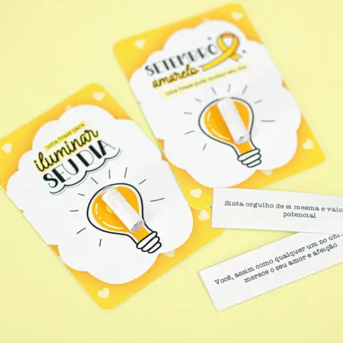 Card com Cápsula Setembro Amarelo