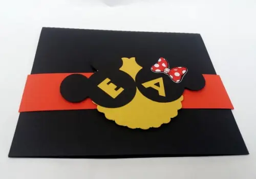 Convite Mickey e Minnie