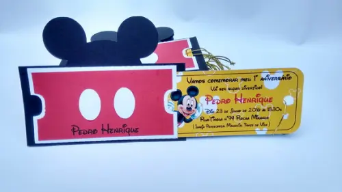 Convite Mickey