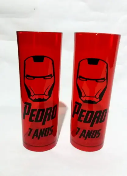 Copo long drink vingadores
