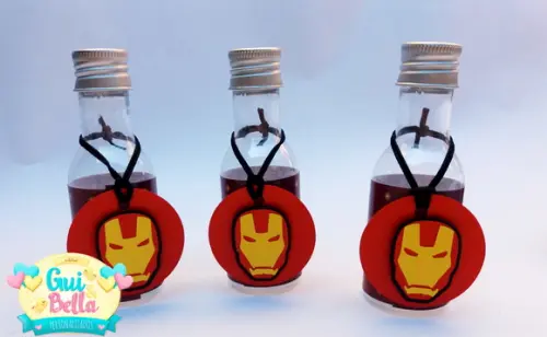 Garrafinha super heróis/vingadores