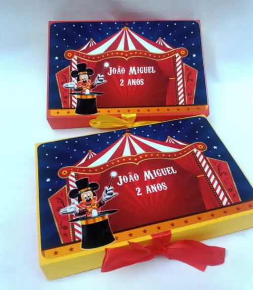 Kit Diversão / Kit Pintura 1 Circo do Mickey