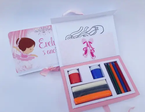 Kit Diversão / Kit Pintura Bailarina