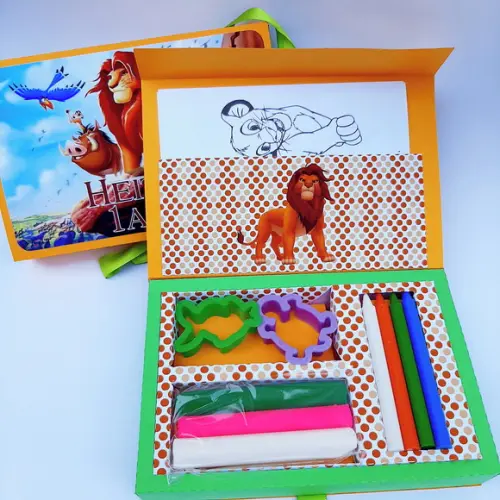 Kit Diversão / Kit Pintura Rei Leão
