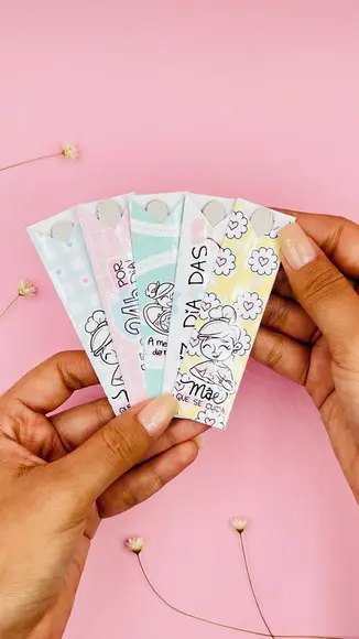Mini lixa de unha dia das mães