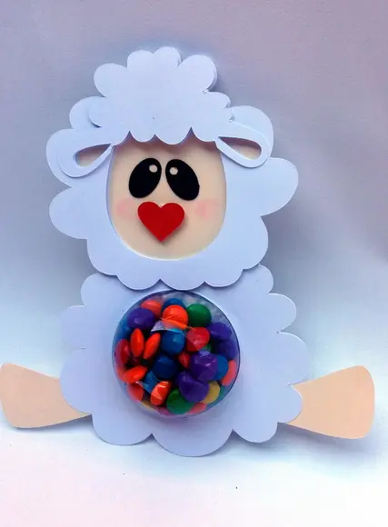 Ovelha com chocolate ( pascoa)