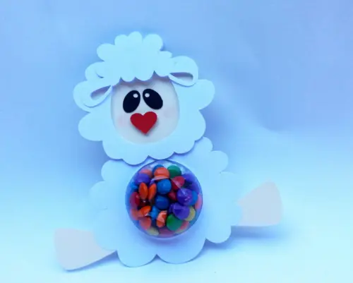 Ovelha com chocolate ( pascoa)