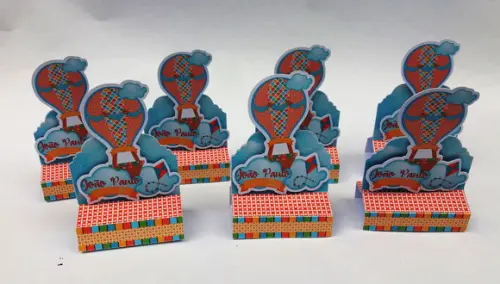 Porta Chocolate Duplo - Balões e Pipas
