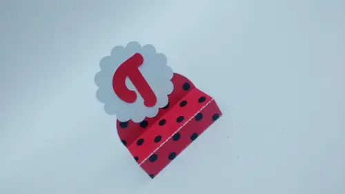 Porta chocolate duplo Joaninha