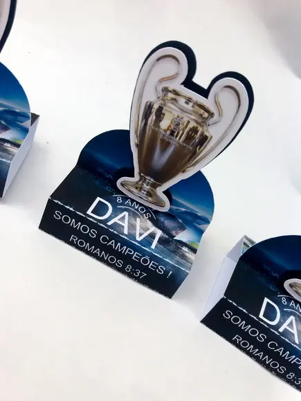 Porta chocolate duplo Champions League