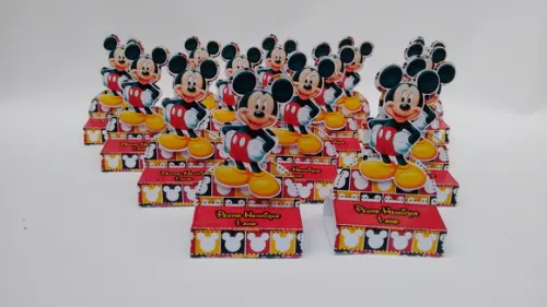 Porta chocolate duplo Mickey