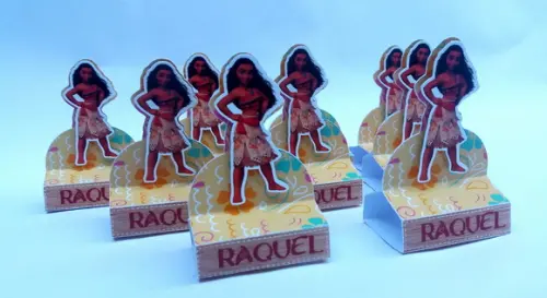 Porta chocolate duplo Moana