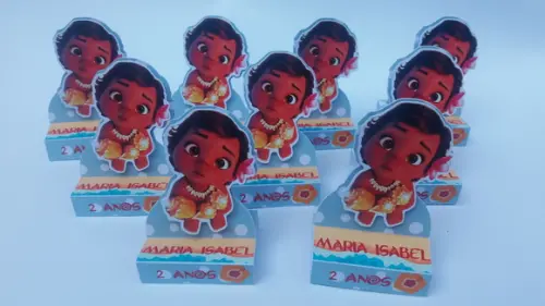 Porta chocolate duplo Moana