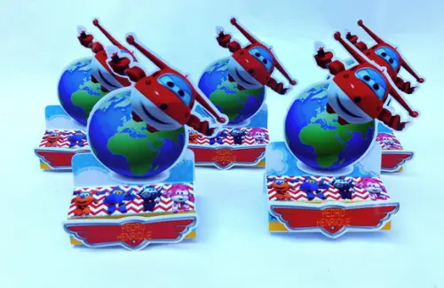 Porta chocolate duplo Super Wings