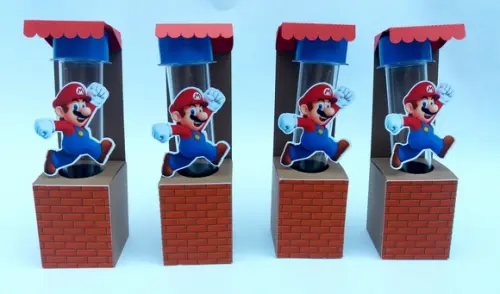 Porta Tubete Mario Bros