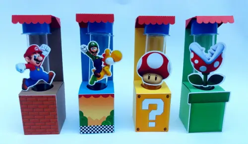 Porta Tubete Mario Bros
