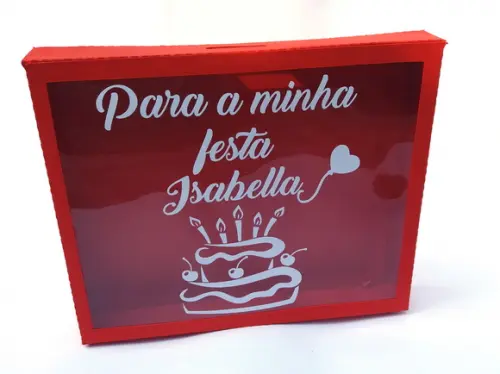Quadro cofre em scrap (PAPEL)