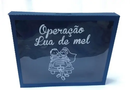 Quadro cofre em scrap (PAPEL)