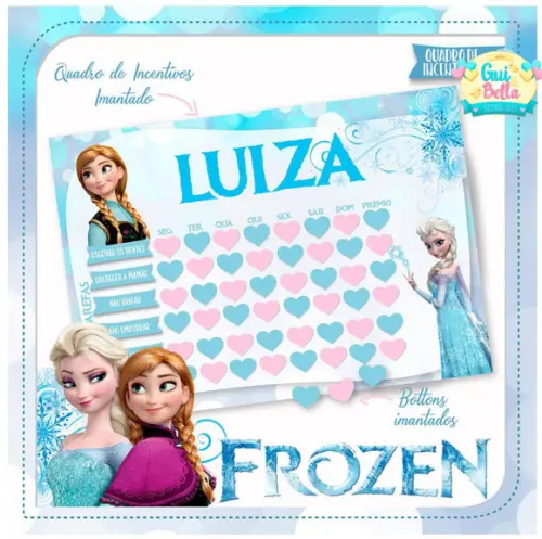 Quadro de Incentivos Frozen