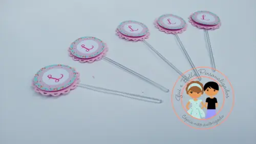 Toppers para docinhos