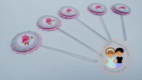Toppers para docinhos
