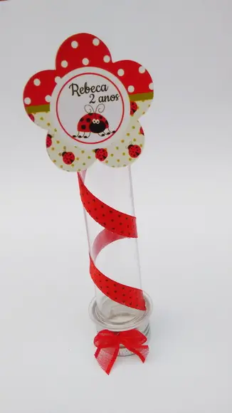 Tubete Personalizado Joaninha