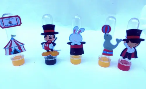 Tubete Personalizado Circo do Mickey