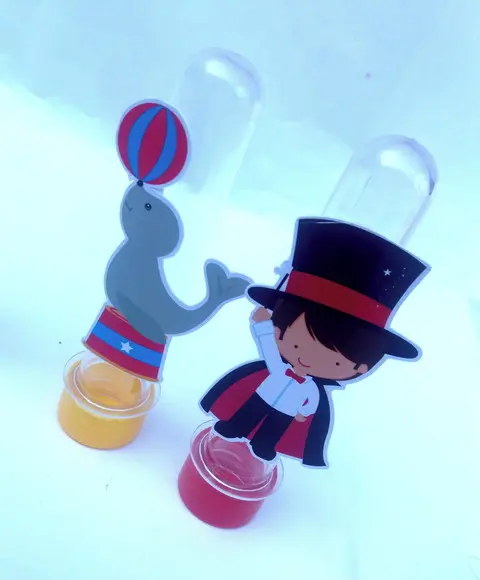 Tubete Personalizado Circo do Mickey