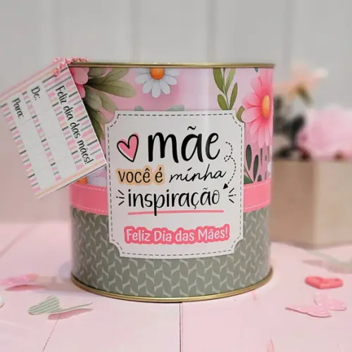 Tubolata Personalizada Dia das Mães 10x10