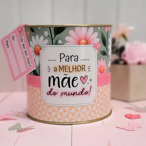 Tubolata Personalizada Dia das Mães 10x10