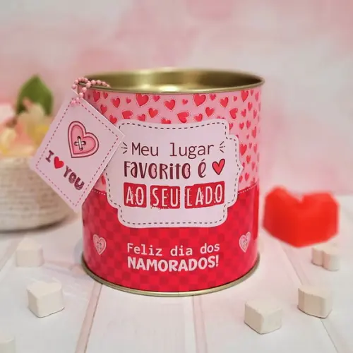Tubolata Personalizada Dia dos Namorados 10x10
