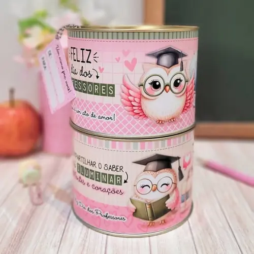 Tubolata Personalizada Dia dos Professores 7x10