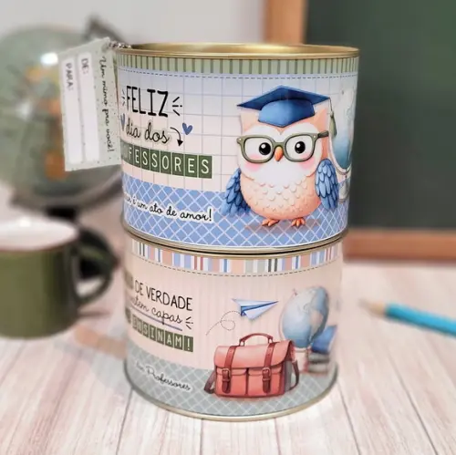 Tubolata Personalizada Dia dos Professores 7x10