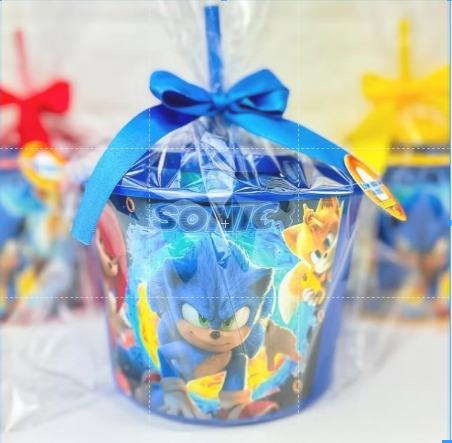 Balde de pipoca personalizado - Ideal para kit cineminha, gulosei