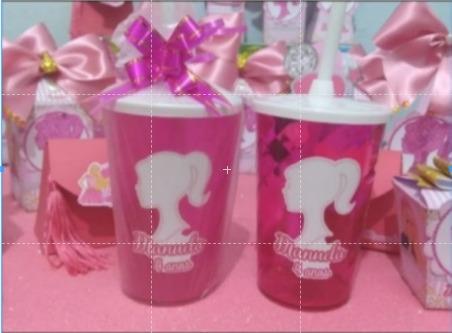 COPO COM TAMPA E CANUDO PERSONALIZADO NA CAIXA LEMBRANCINHA COPONUDO $3,70 CADA - 400ML